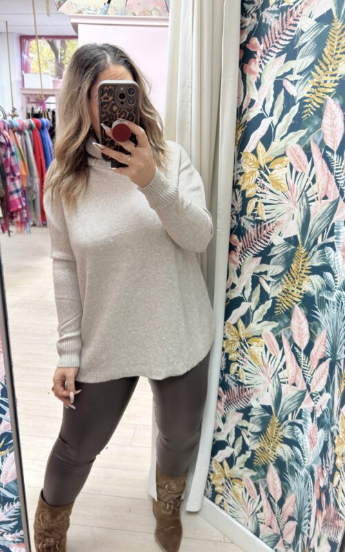 Leggin polipiel marron