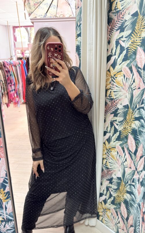 Vestido glitter