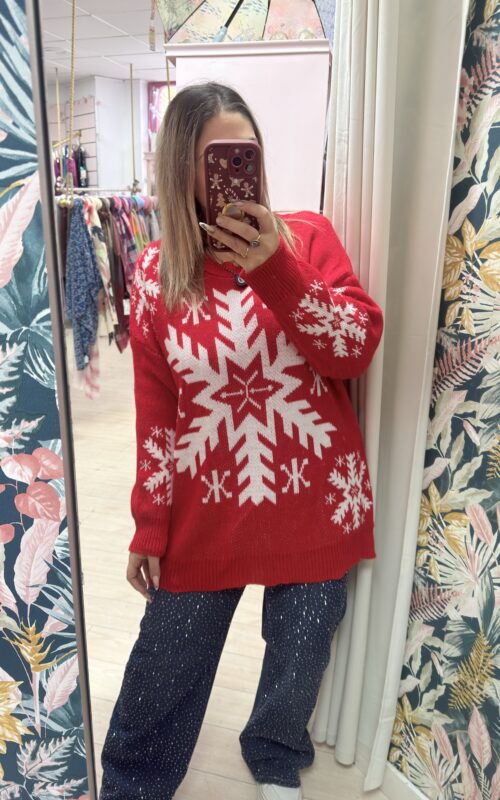 Jersey navideño copo