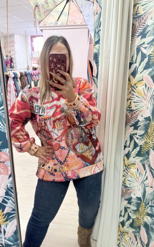 Sudadera felpa bicicleta