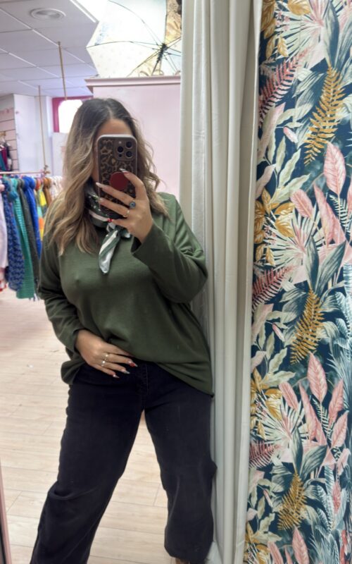 Jersey pañoleta verde