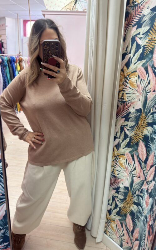 Jersey basico marron