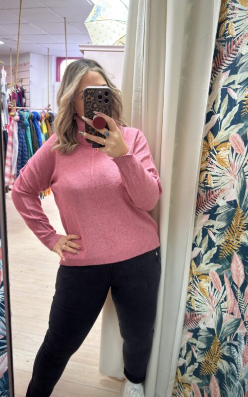 Jersey linea cuello alto