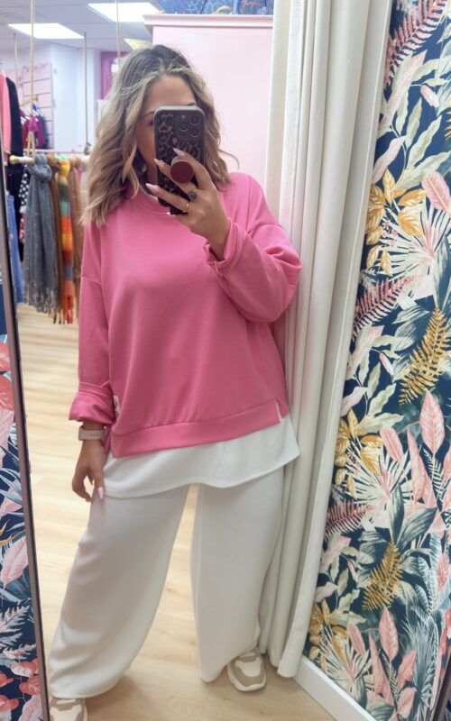 Sudadera grande faldon +colores