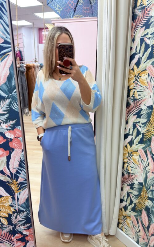 Jersey rombos acrilico