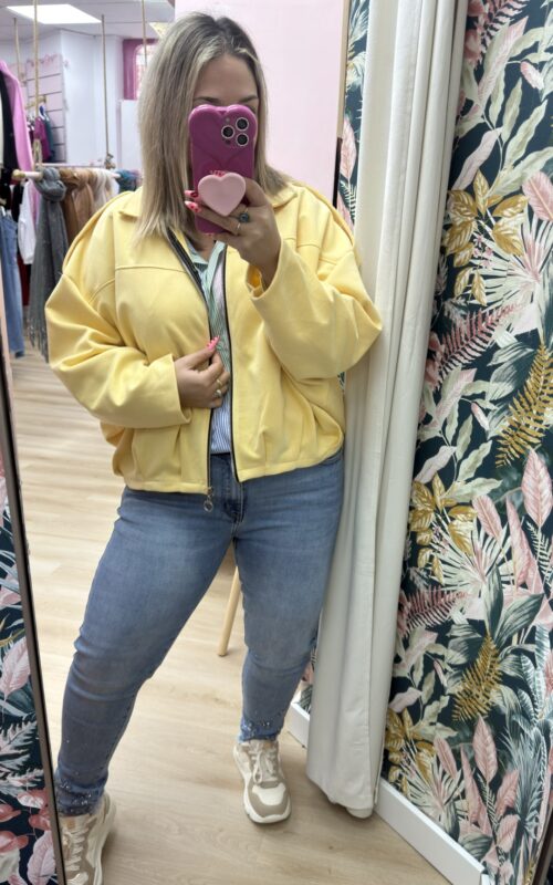 Bomber ante amarilla