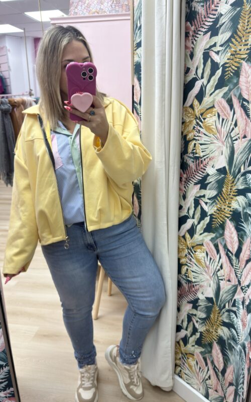 Vaquero pitillo flores