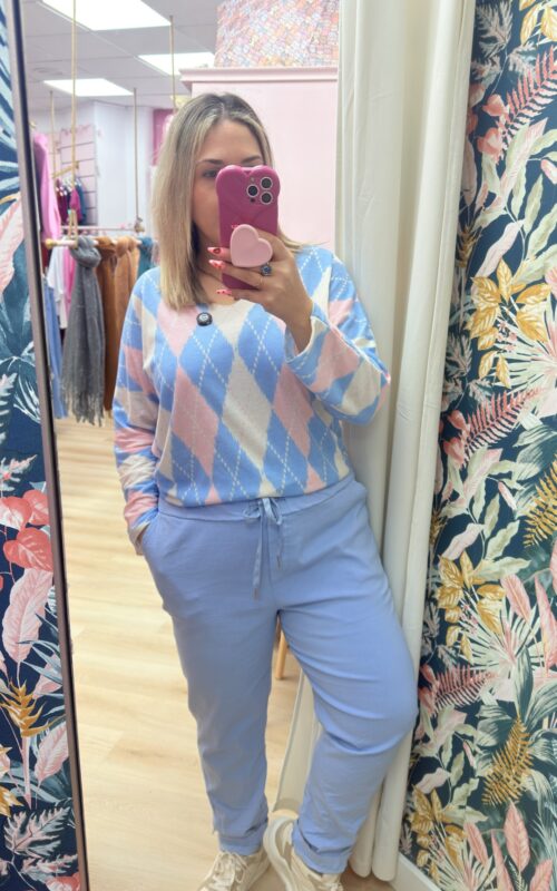 Pantalon cordon brillo (+colores)