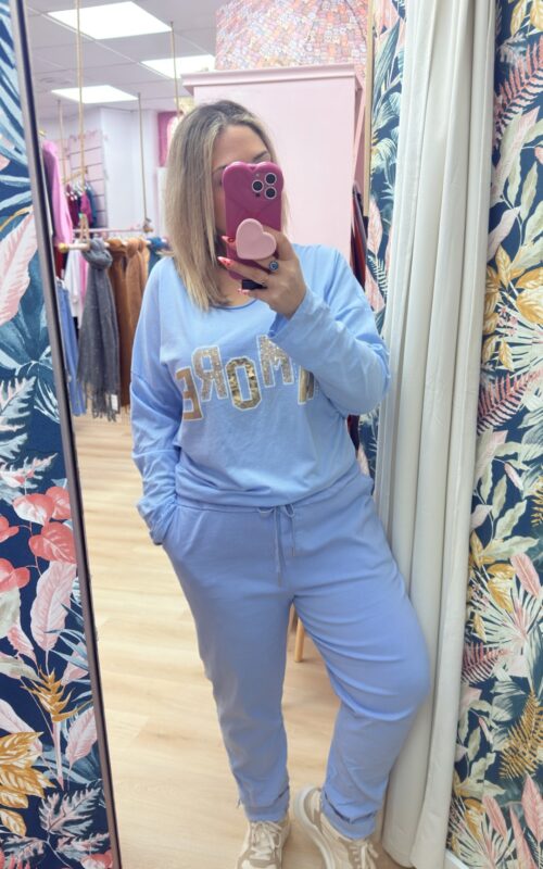 Camisa amour celeste