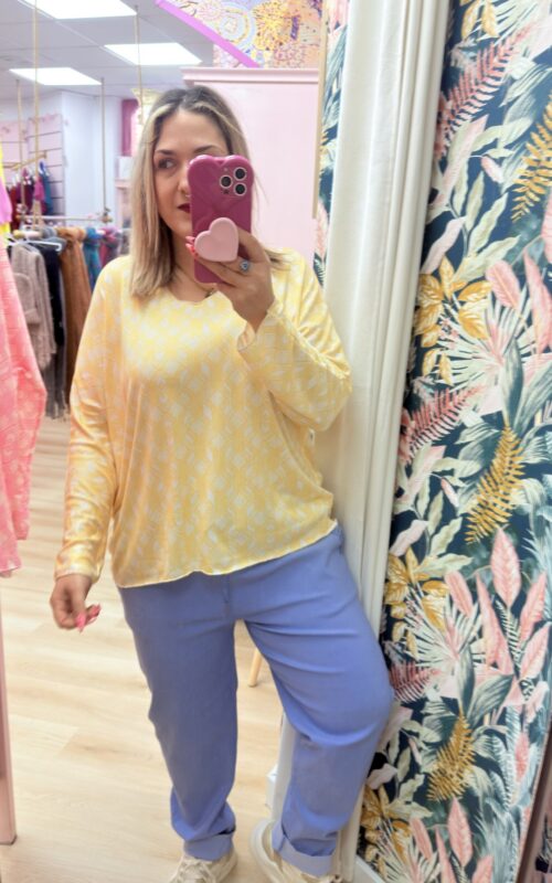 Jersey suave amarillo