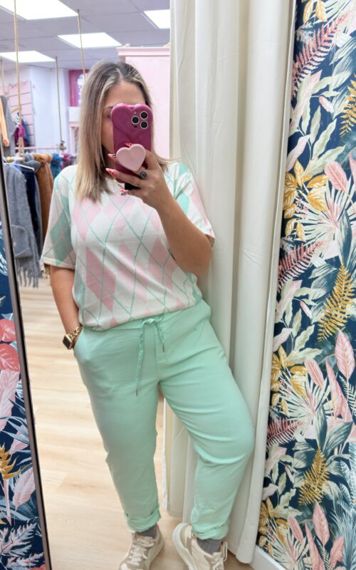 Pantalon magico verde