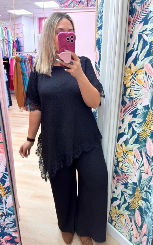 Conjunto asimetrico puntilla