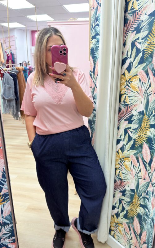 Pantalon goma bombacho