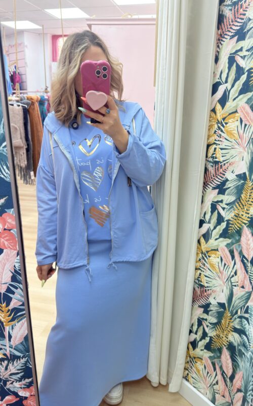 Sudadera cremallera algodon