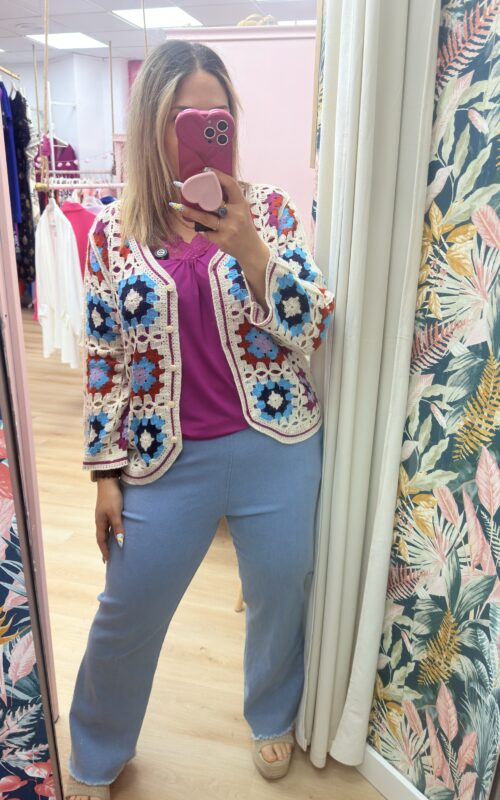 Rebeca crochet buganvilla