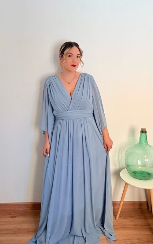 Vestido Amelia Azul claro