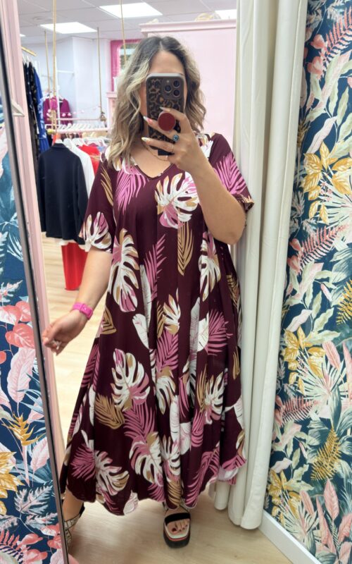 Vestido tropical
