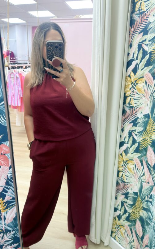 Conjunto bambula tachas