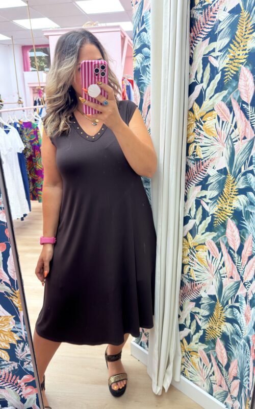 Vestido tachas v
