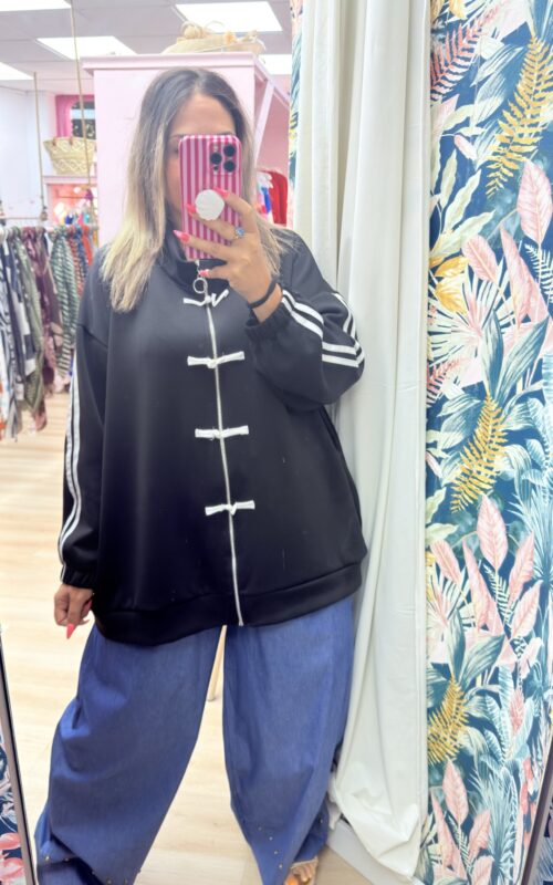 Sudadera chinesse  Grande  Negro