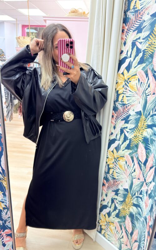 Chaqueta bomber polipiel