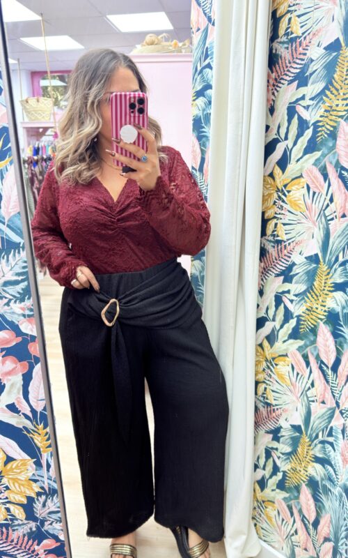 Pantalon capa hebilla