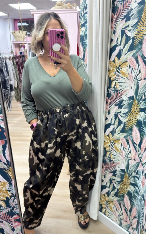 Pantalon militar bombacho