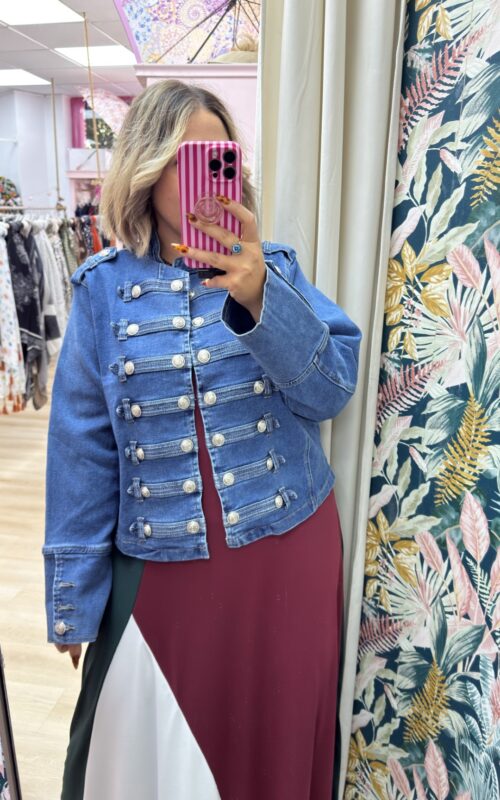 Chaqueta napoleon vaquera