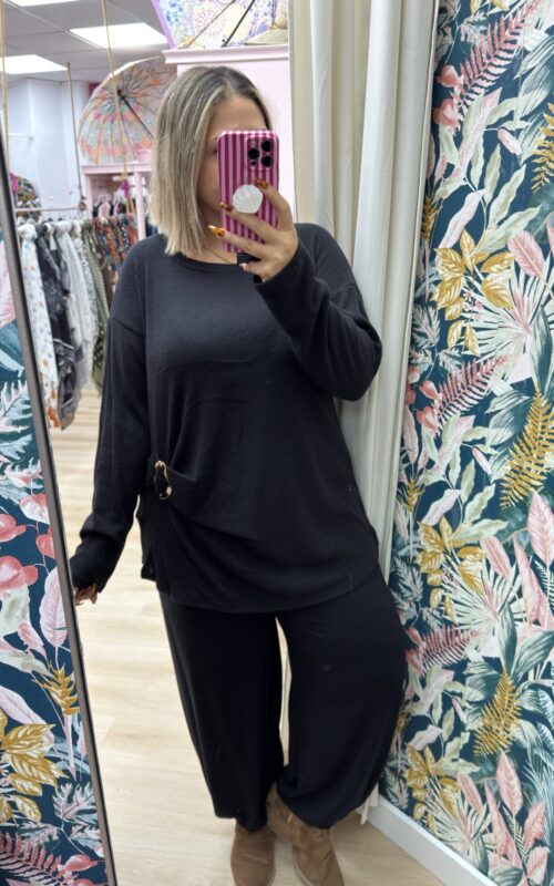 Jersey fino broche lateral