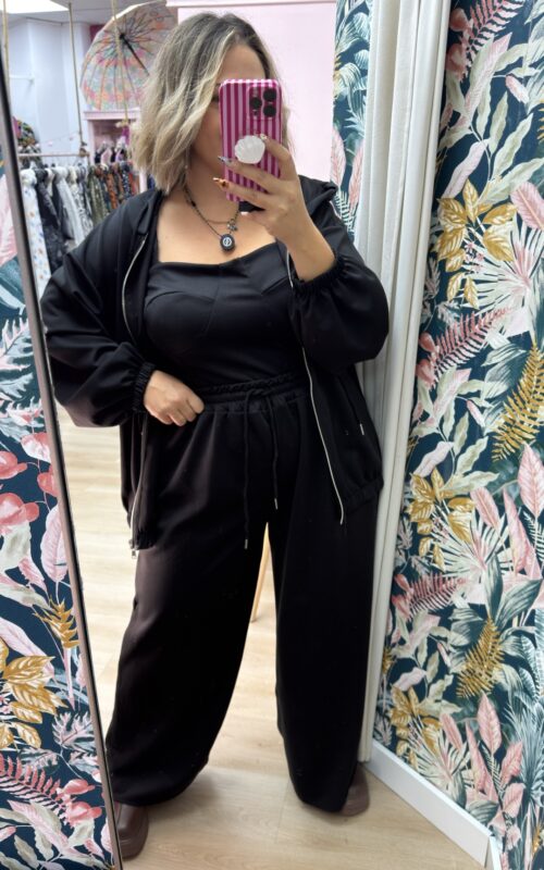 Conjunto corse negro