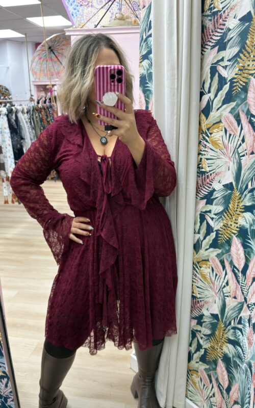 Vestido encaje