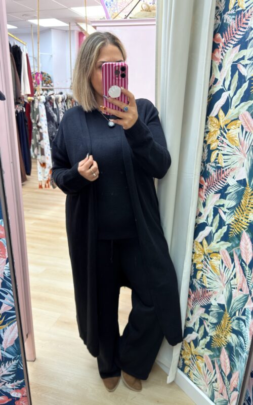 Conjunto lana suave tres piezas